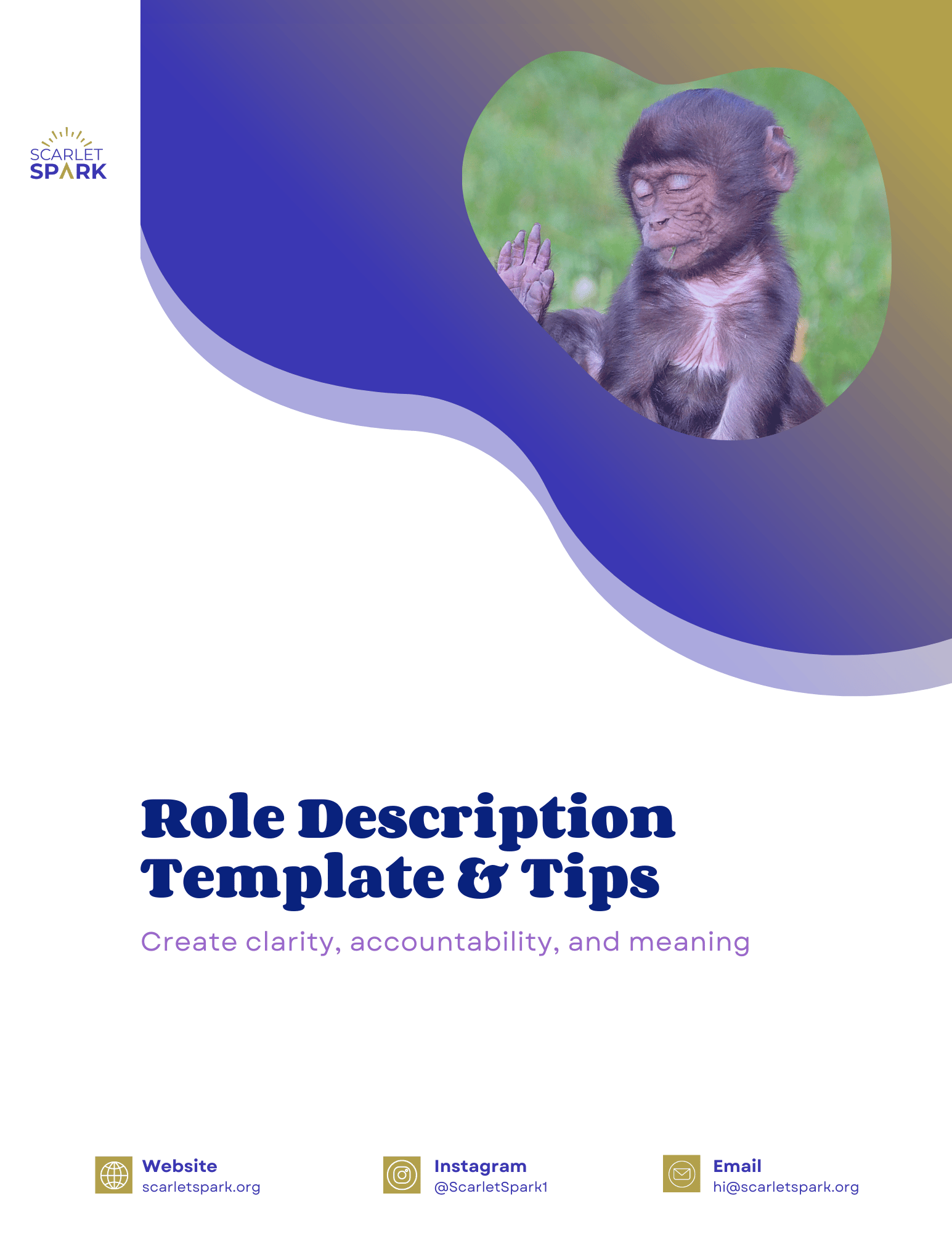 Role Description Template & Tips Cover Image